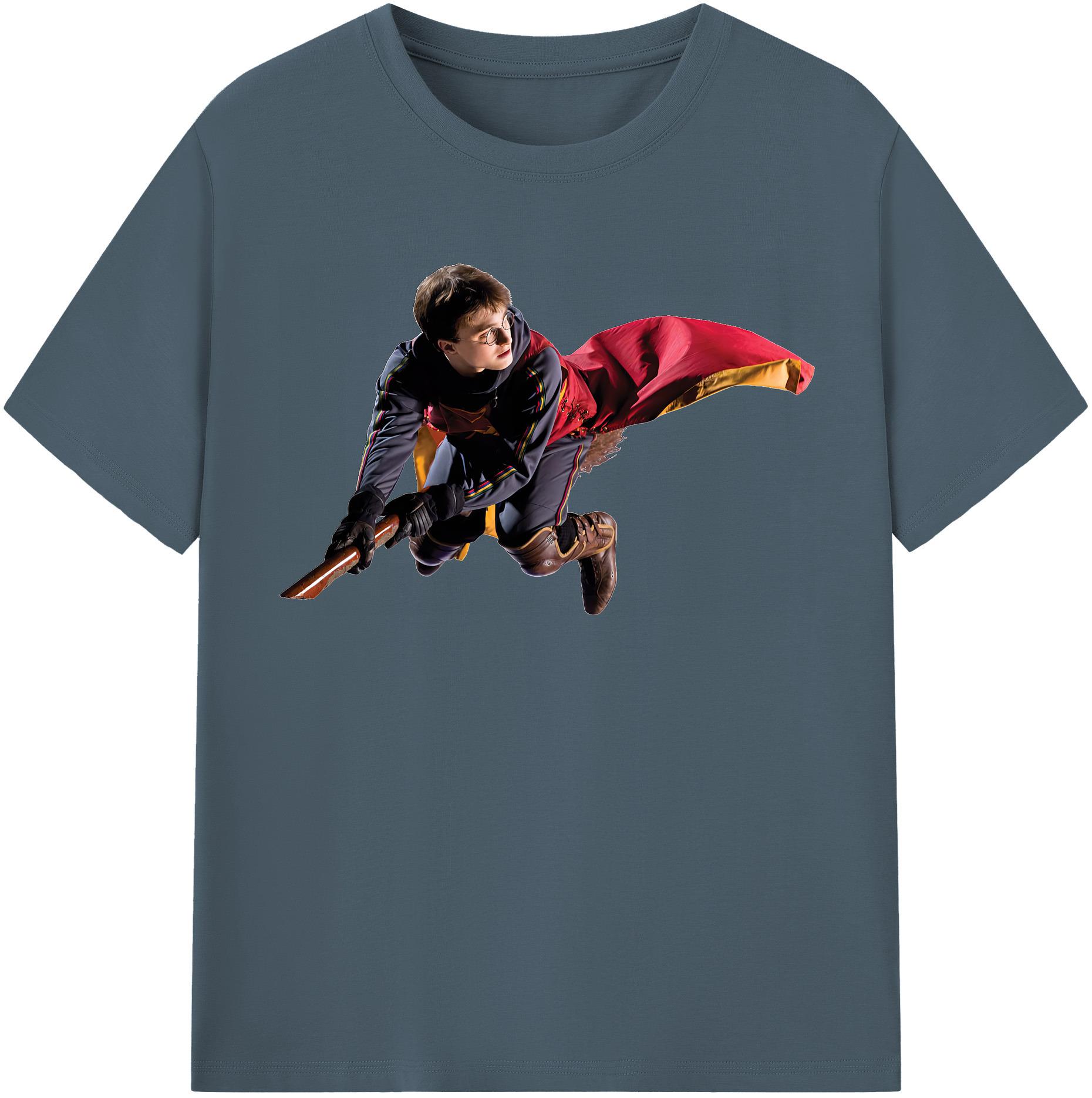 （画像用） Harry Potter ハリー・ポッターシリーズ 綿100％半袖Tシャツ（フロントプリント）